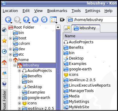 Linux Folder Structure