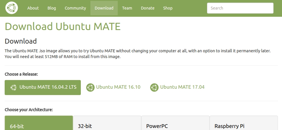 controleren defect blijven 2.3 Downloading Ubuntu MATE